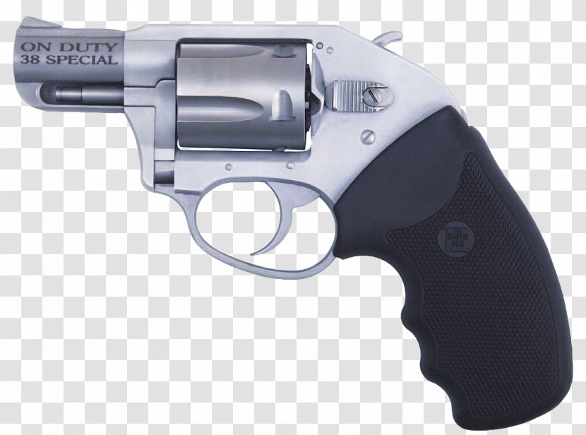 .38 Special Charter Arms .32 H&R Magnum Revolver Firearm - Bulldog - Weapon Transparent PNG