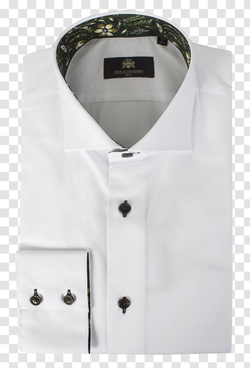 Dress Shirt Collar Brand Button - Sleeve Transparent PNG