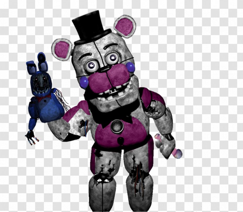 Five Nights At Freddy's: Sister Location Digital Art Robot DeviantArt - Toy - Funtime Freddy Transparent PNG