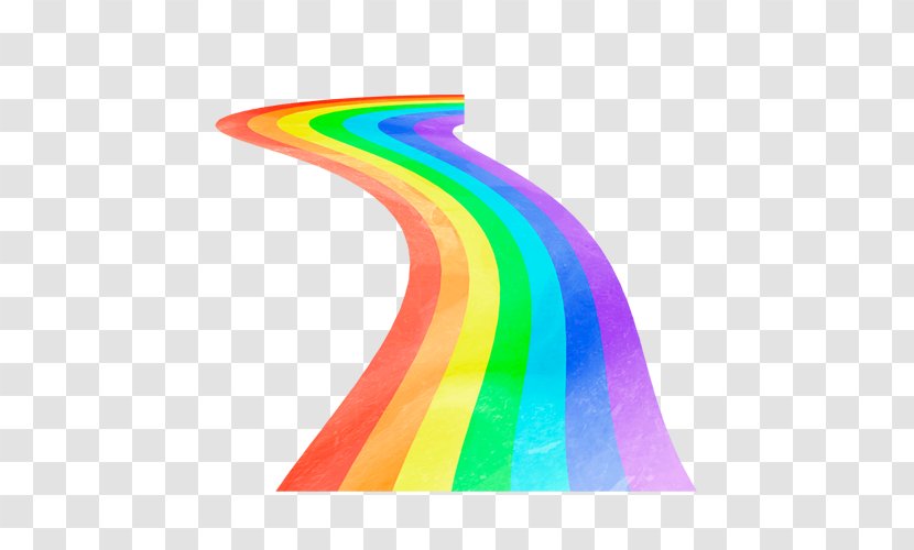 Graphic Design Road Rainbow Transparent PNG