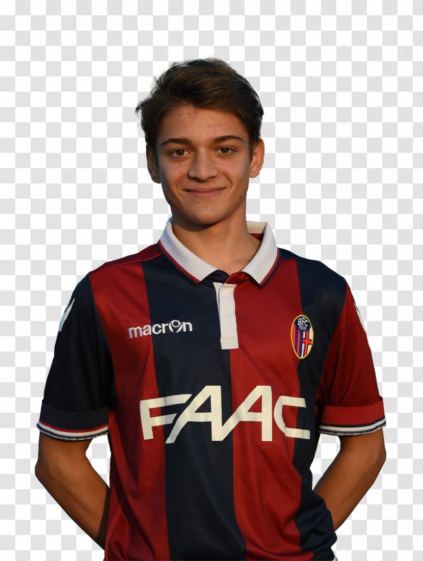 Bologna F.C. 1909 Leonardo Colucci T-shirt Football Player Store - Shoulder Transparent PNG
