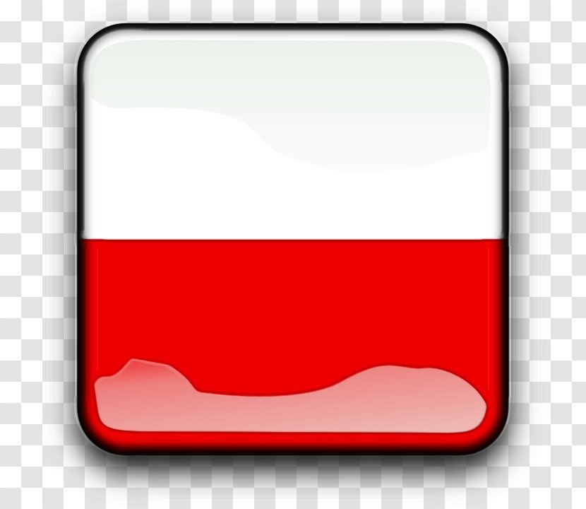 Flag Of Poland Singapore Cape Verde - Rectangle - Bakery Transparent PNG