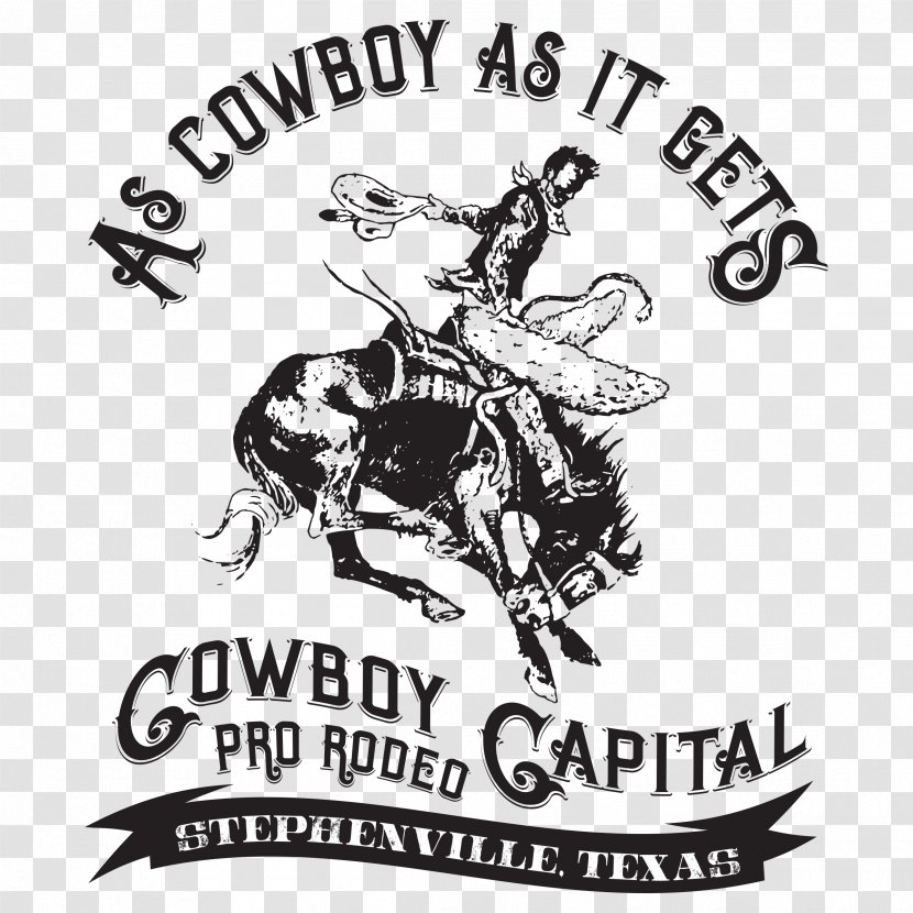 Horse Professional Rodeo Cowboys Association Equestrian Cowboy Capital - Vertebrate Transparent PNG