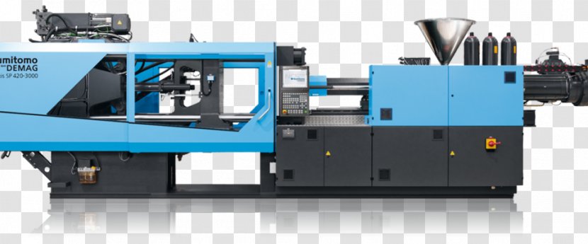 Sumitomo (SHI) Demag Plastics Machinery GmbH Injection Molding Machine Manufacturing Transparent PNG