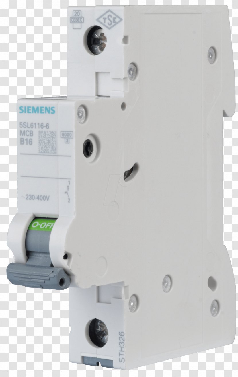 Circuit Breaker Electrical Switches Network Diagram Electric Current - Datasheet Transparent PNG