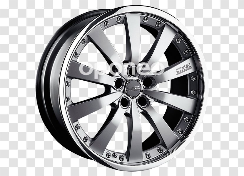 Alloy Wheel Car Volkswagen Lantzas Evangelos OZ Group - Automotive Tire Transparent PNG