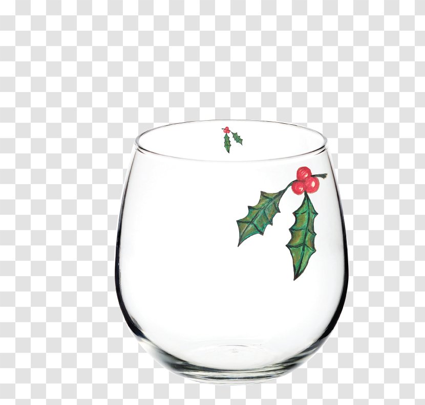 Leaf Tree Glass Unbreakable - Drinkware - Large Wine Christmas Transparent PNG
