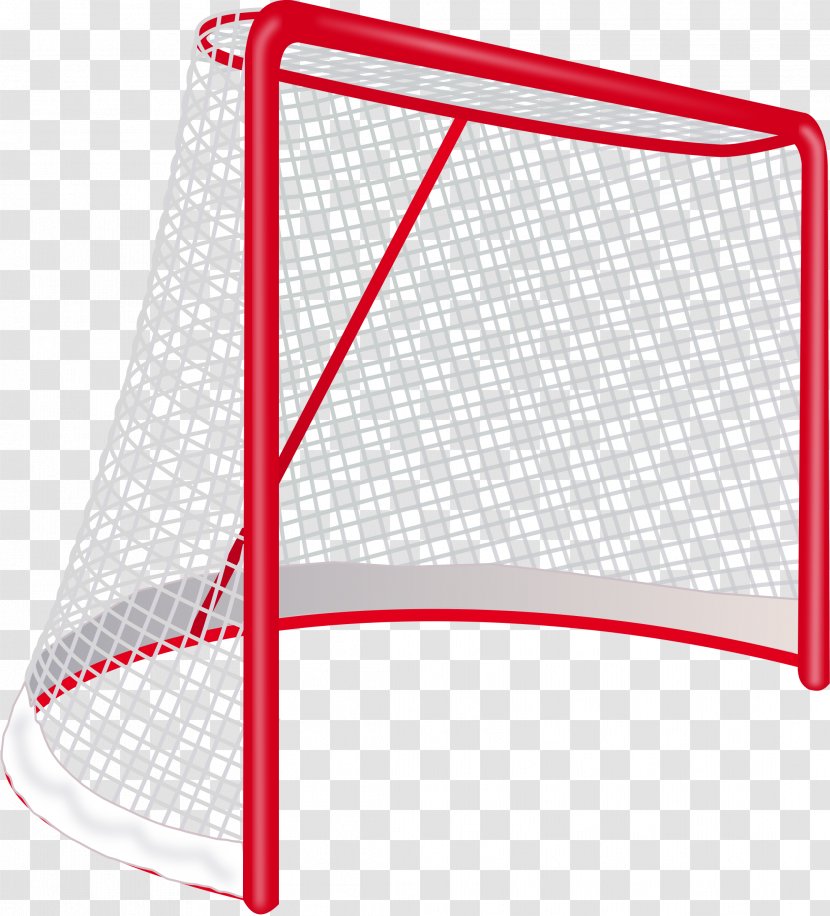National Hockey League Goal Ice Clip Art - Red Transparent PNG