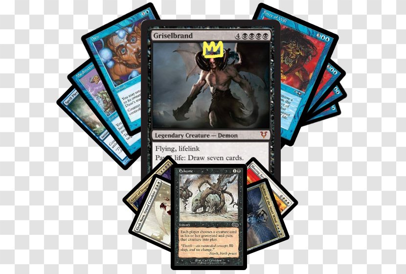 Magic: The Gathering Avacyn Restored Griselbrand Collectable Trading Cards Advertising Mail - Recreation Transparent PNG