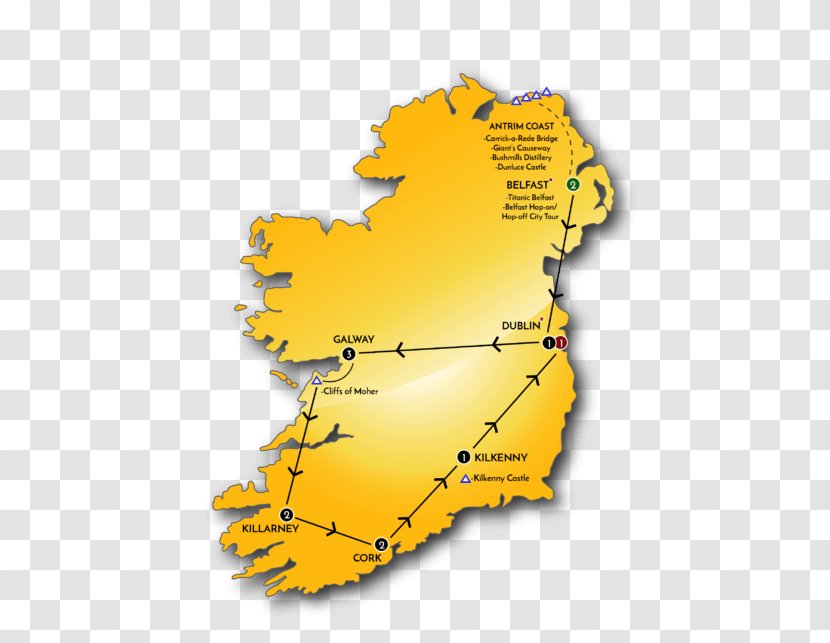 Dublin Airport Travel Itinerary Road Trip Galway - Insurance Transparent PNG