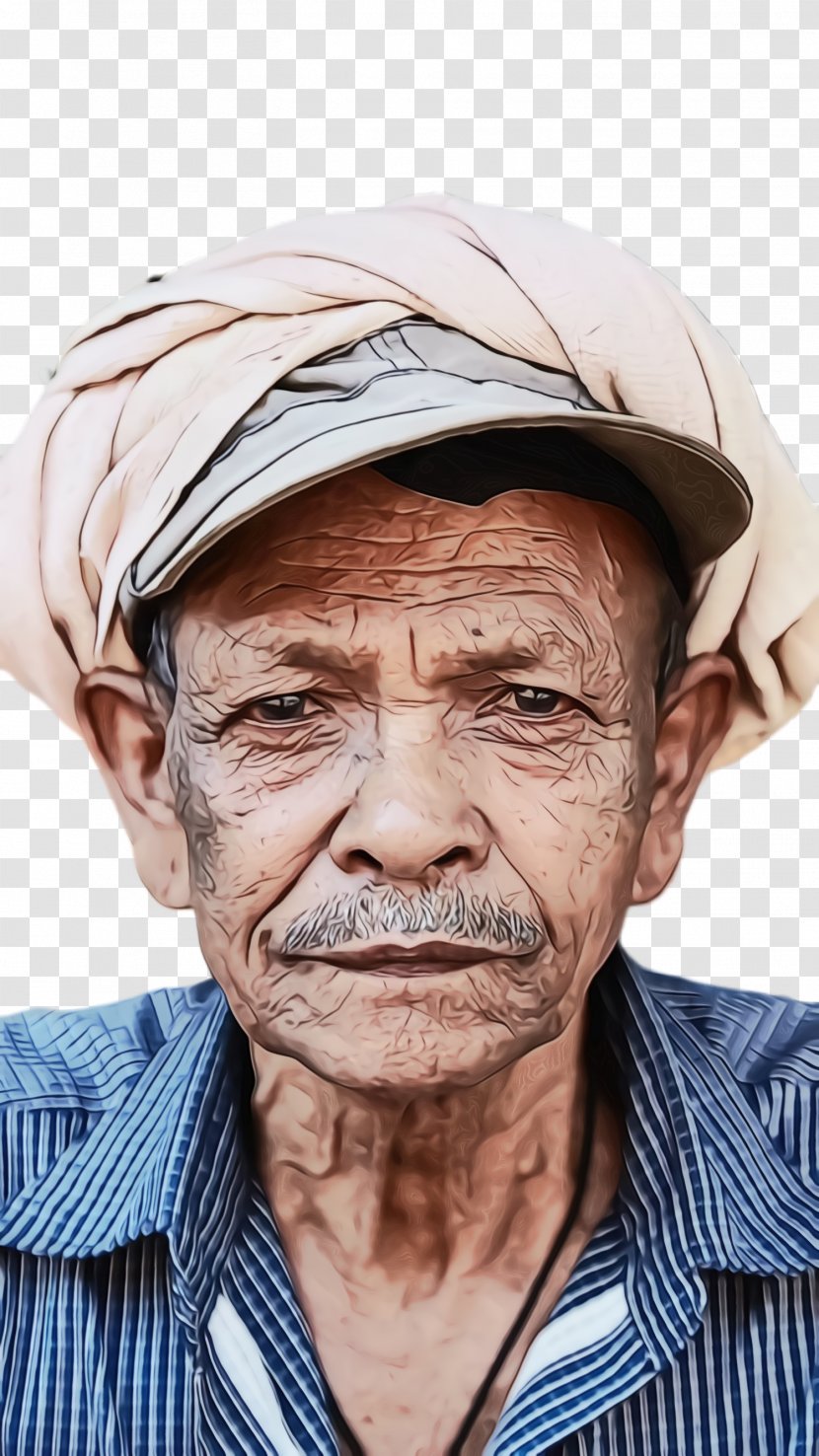 Closeup People - Old - Smile Portrait Photography Transparent PNG