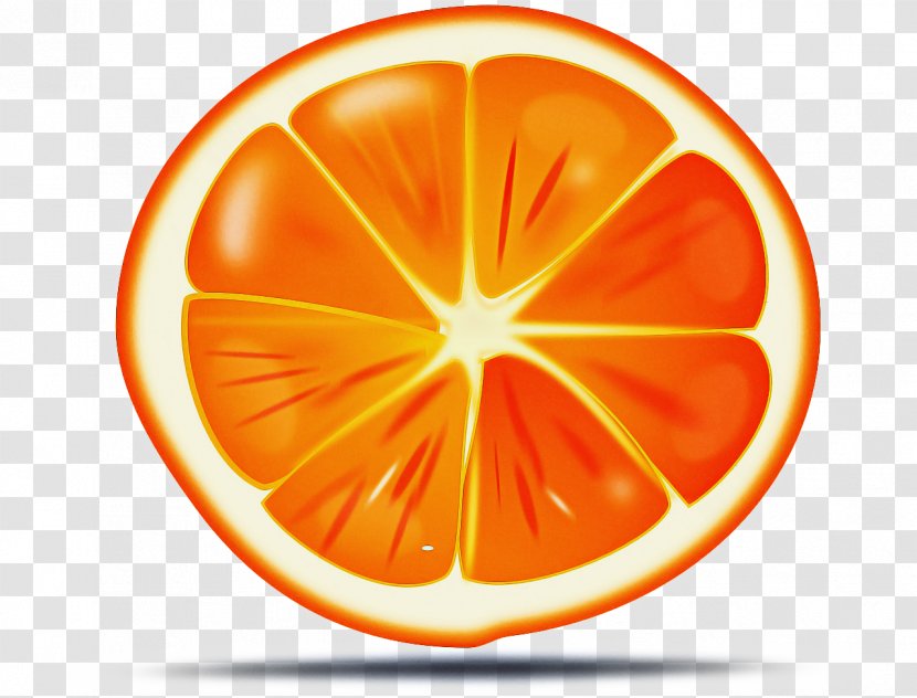 Fruit Cartoon - Orange - Tangerine Symbol Transparent PNG