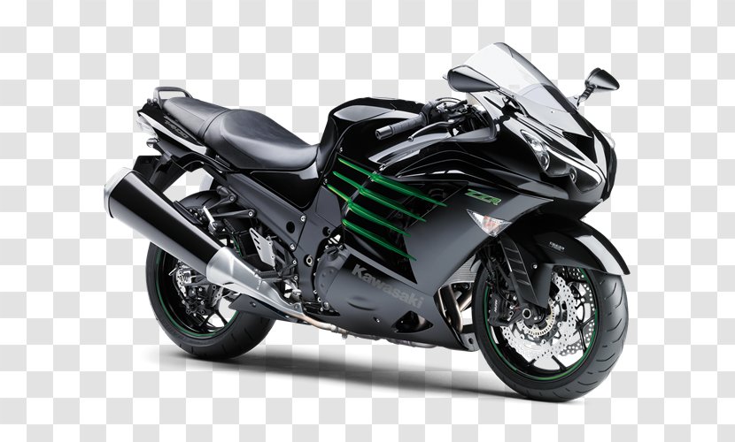 Kawasaki Ninja ZX-14 Motorcycles ZX-6 And ZZR600 - Motorcycle Transparent PNG