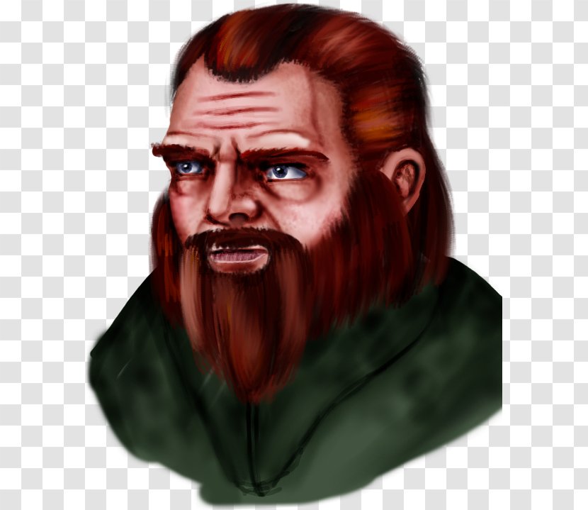 Facial Hair Chin Beard Moustache Jaw - Fictional Character - Dwarf Transparent PNG