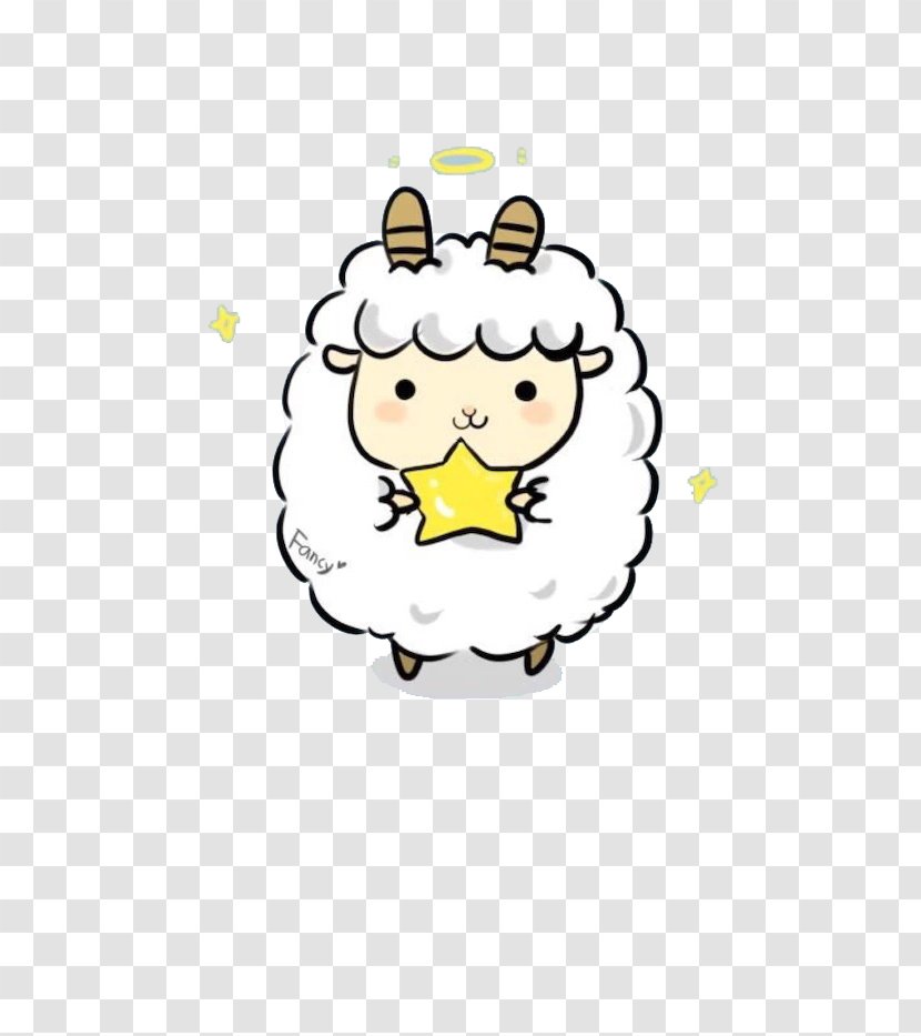 Sheep Cartoon Illustration - Goat Transparent PNG