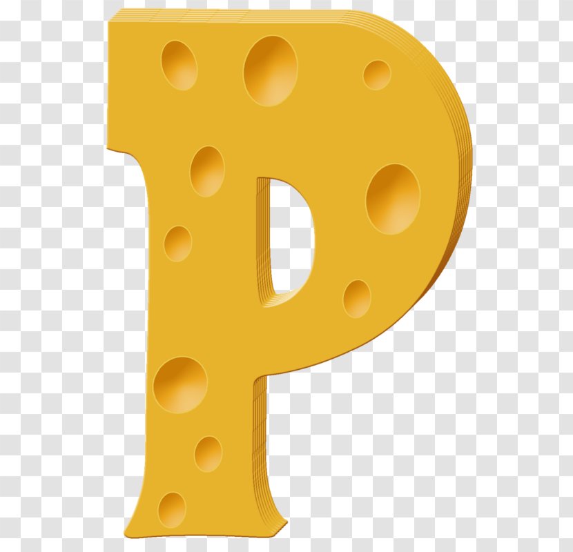 Alphabet Cheese Knife Letter - Yellow Transparent PNG