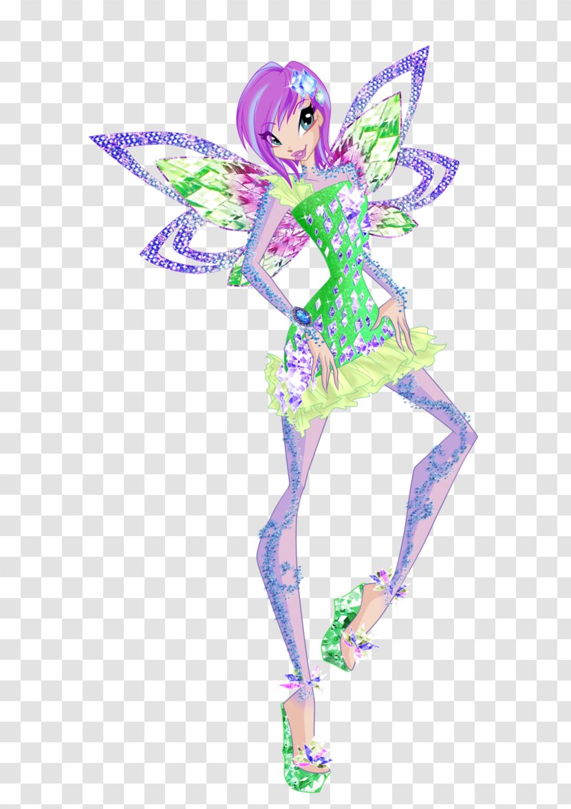 Tecna Fairy Flora Musa Aisha - Butterflix Transparent PNG