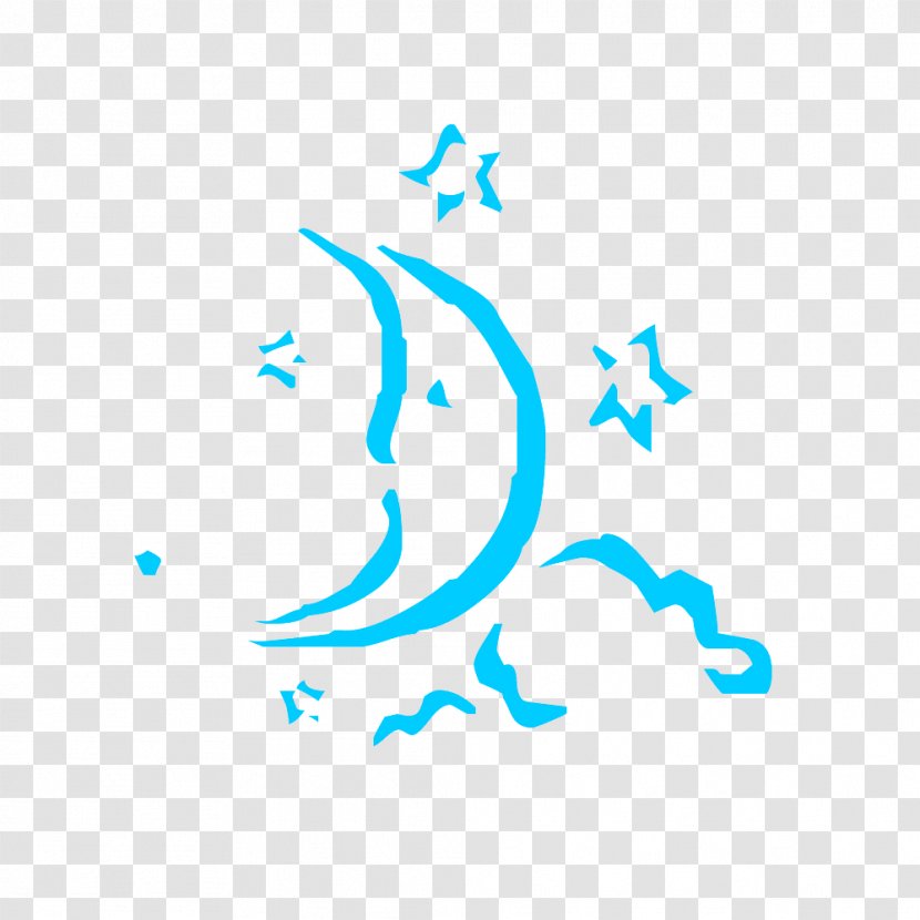 Moon Clipart Image. - Wing - Mammal Transparent PNG
