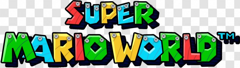 Super Mario World 2: Yoshi's Island Bros. New Bros - Paper - Logo Transparent PNG
