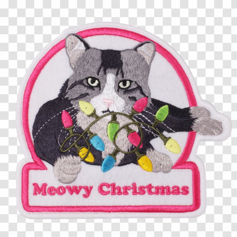 Christmas Jumper Day Light Meowy LED Ugly Sweater Patch - Small To Medium Sized Cats - Bank Branch Offices Transparent PNG