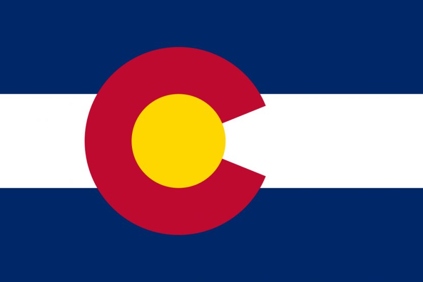 Flag Of Colorado State The United States - Outline Transparent PNG