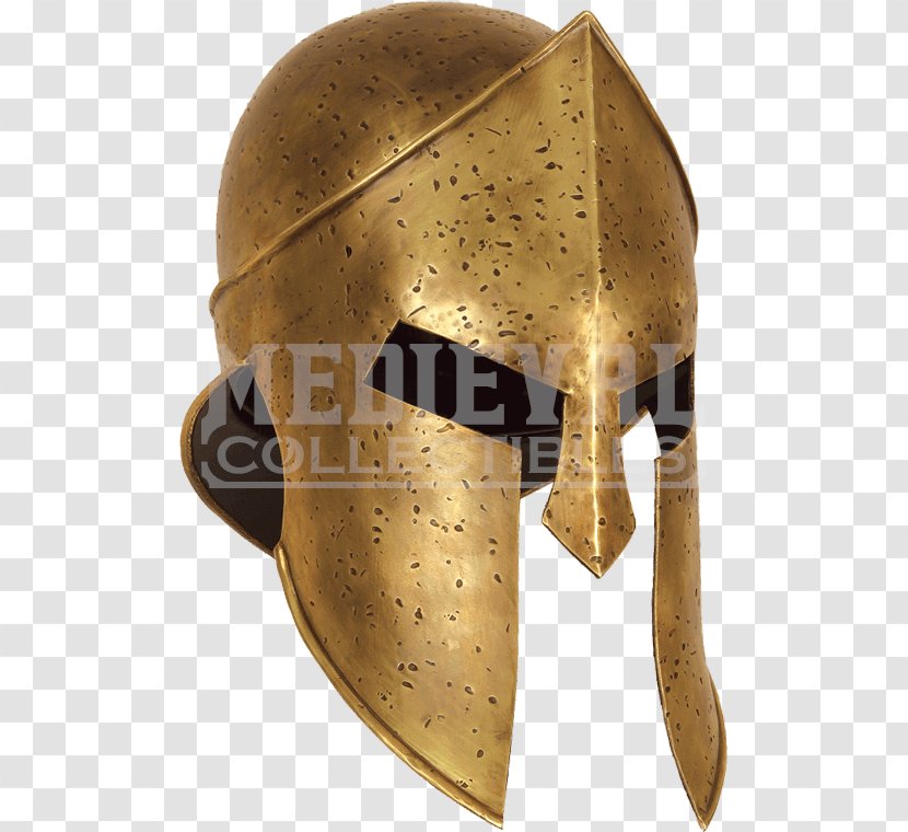 Spartan Army Corinthian Helmet Replica - Costume Transparent PNG