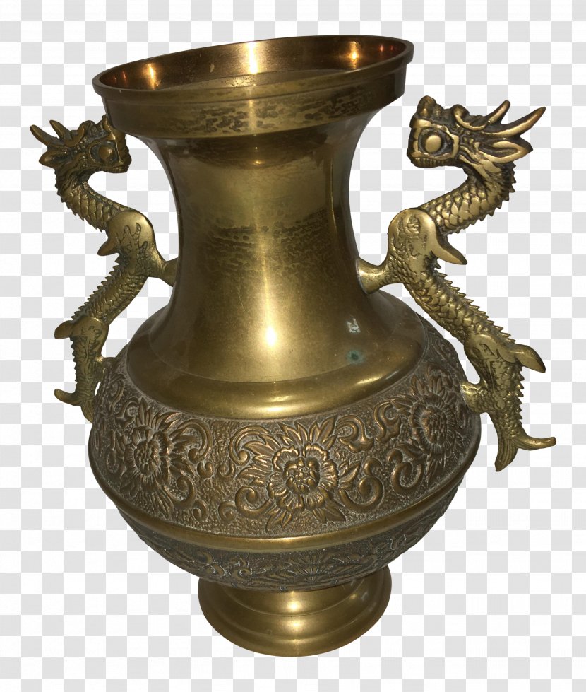 Bronze Vase 01504 Antique Transparent PNG