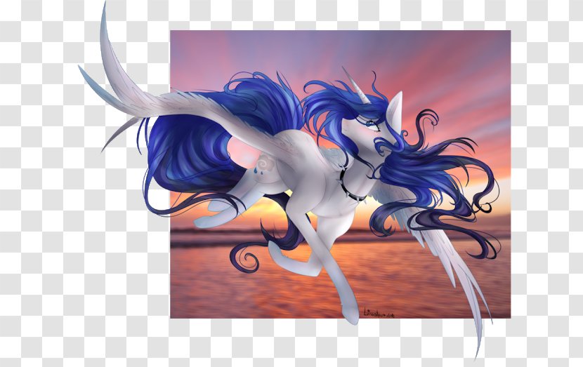 Horse Unicorn Digital Art Desktop Wallpaper - Silhouette Transparent PNG