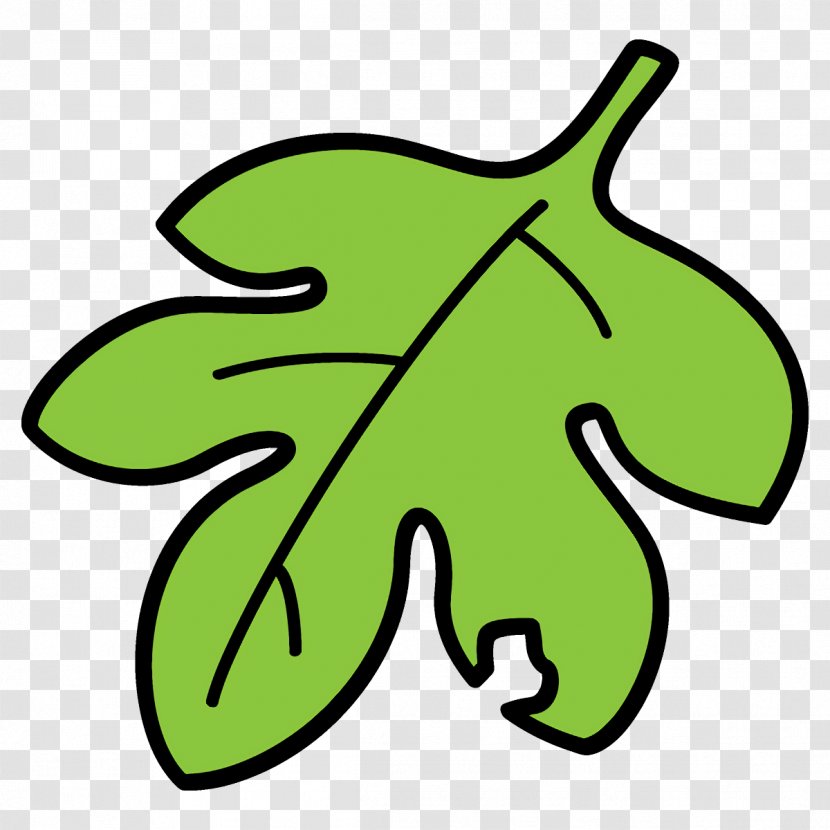Green Clip Art Leaf Plant Symbol - Line Transparent PNG