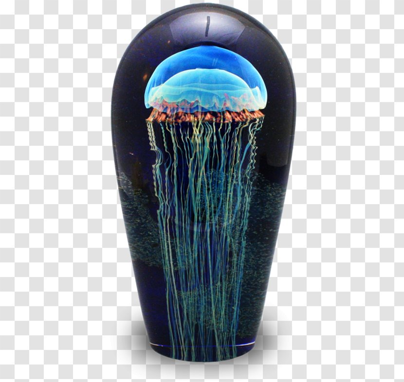 Vase Glass Cobalt Blue Urn - Silhouette - Samples Transparent PNG