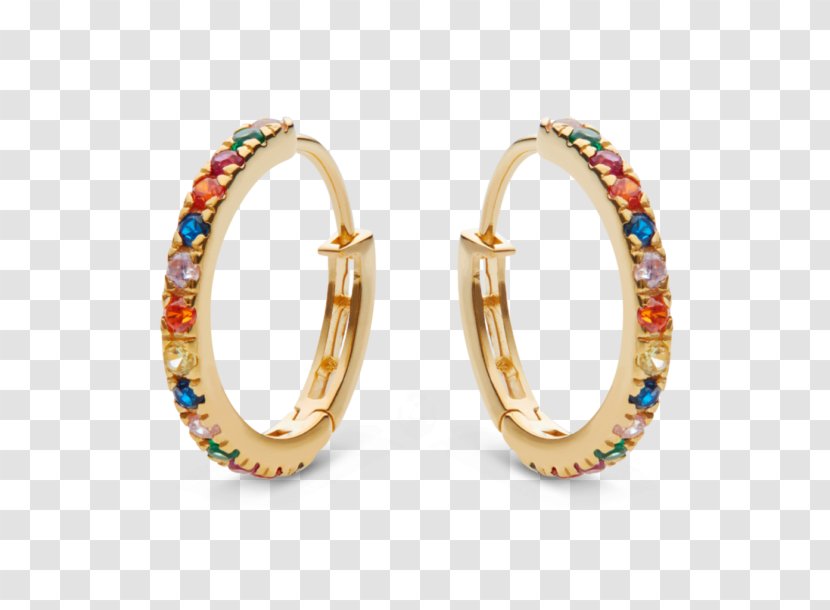Earring Gold Jewellery Silver Moonstone Transparent PNG