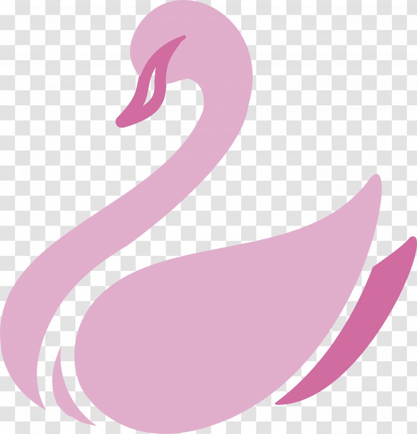 Cygnini Icon - Pink - PINK SWAN Transparent PNG