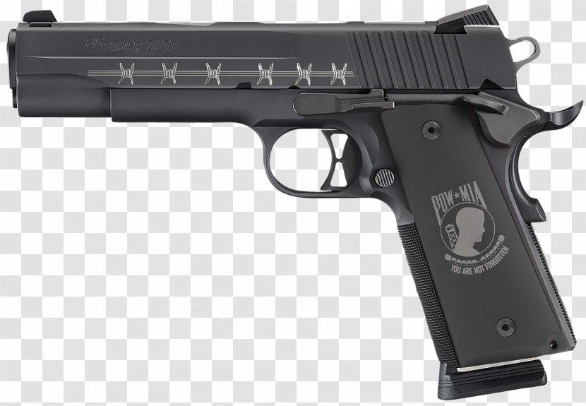 SIG Sauer 1911 .45 ACP M1911 Pistol P226 - Handgun Transparent PNG
