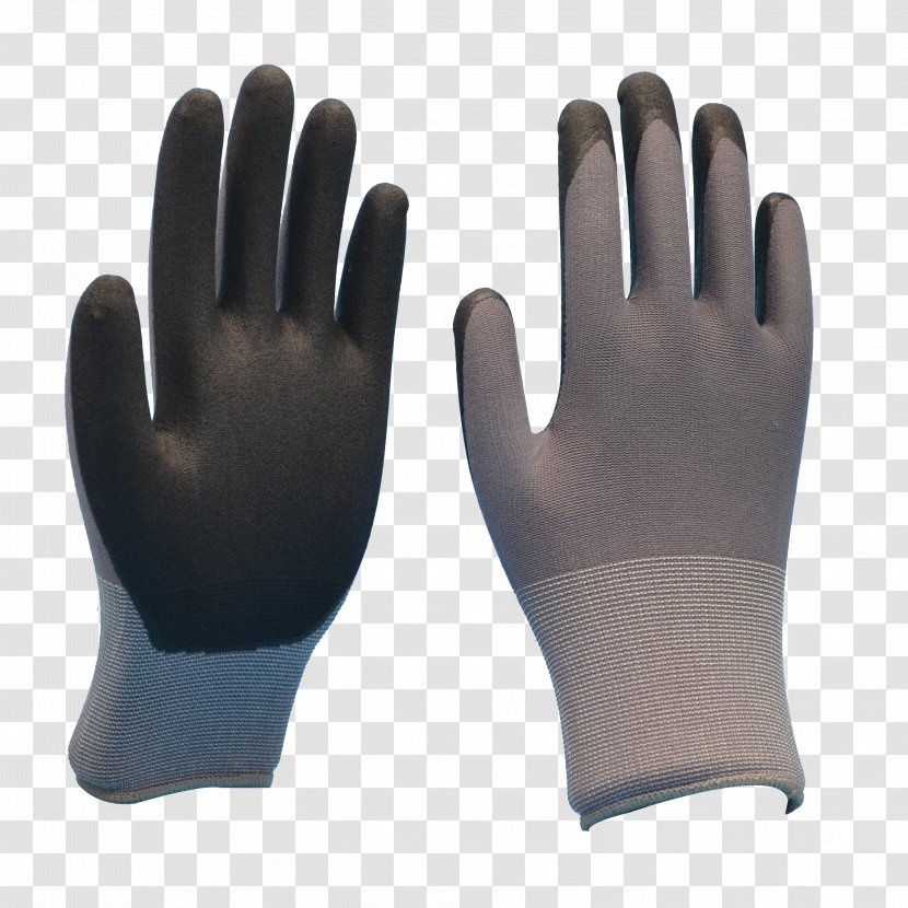 Nitrile Rubber Glove Nylon - Foam Transparent PNG