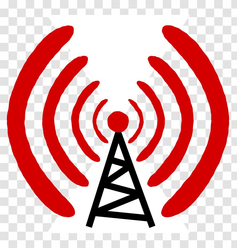 Transmission Broadcasting Clip Art - Text - Radio Transparent PNG