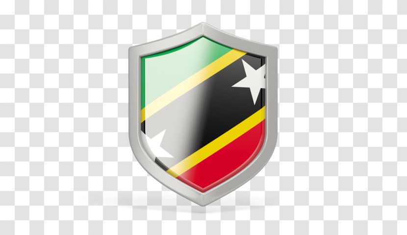 Flag Of Saint Kitts And Nevis Shield - Emblem - Saintkittsandnevis Transparent PNG