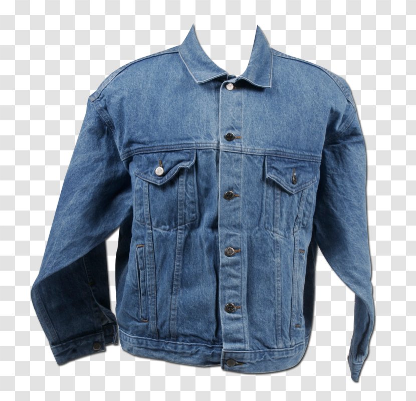 Denim Jacket Textile Jeans Sleeve Transparent PNG