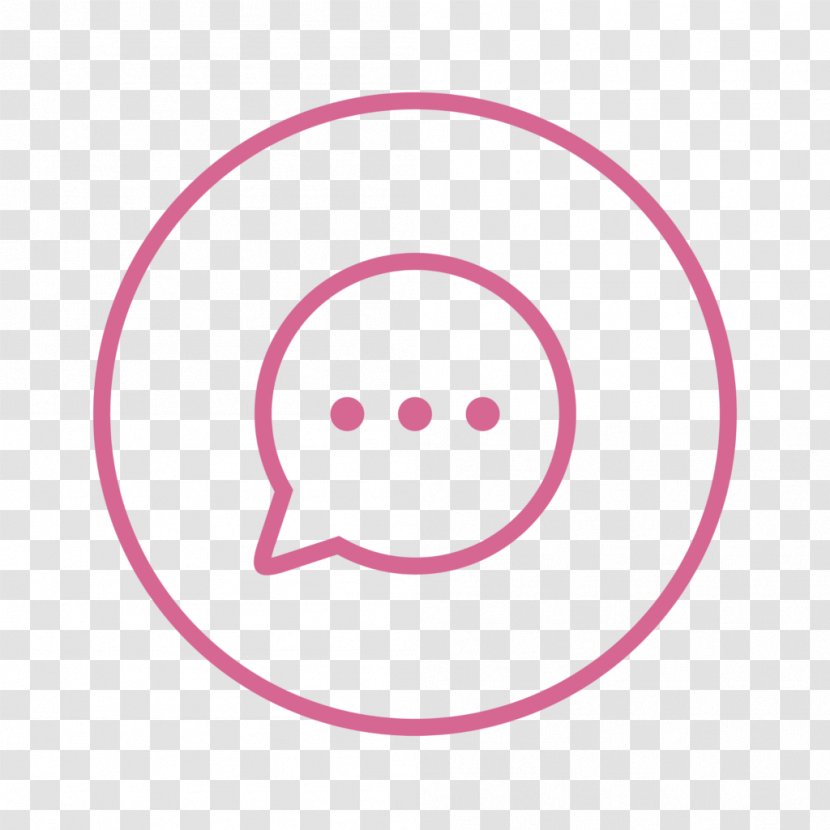 Speech Bubble - Pink - Drawing Transparent PNG