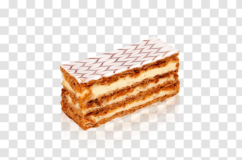 Mille-feuille Puff Pastry Cream Bakery - Wafer - Vitela Em Molho De Creme Leite Transparent PNG