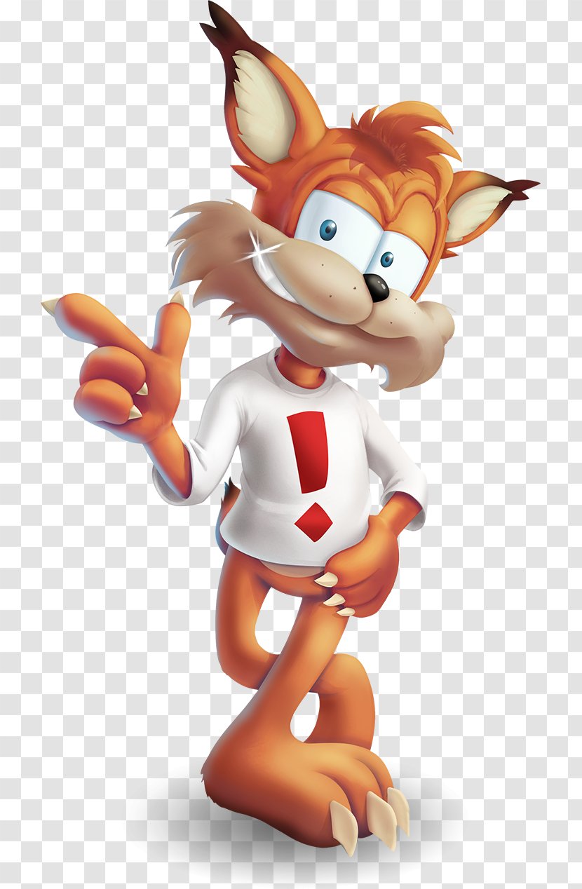 Bubsy: The Woolies Strike Back PlayStation 4 Bubsy 2 In Fractured Furry Tales Sonic Hedgehog - Flower - Cartoon 3d Transparent PNG