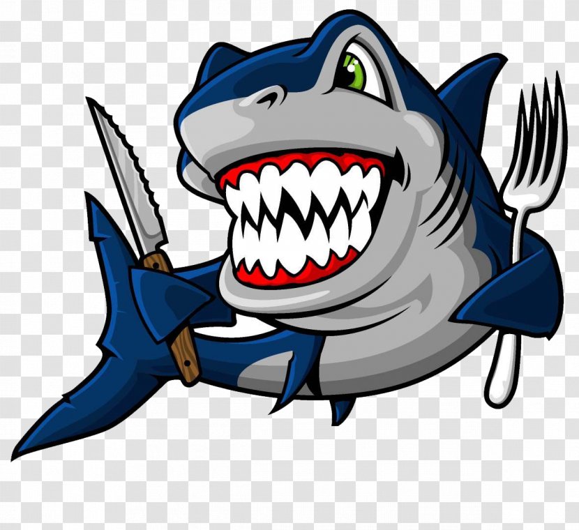 Blue Shark Bruce Clip Art Transparent PNG