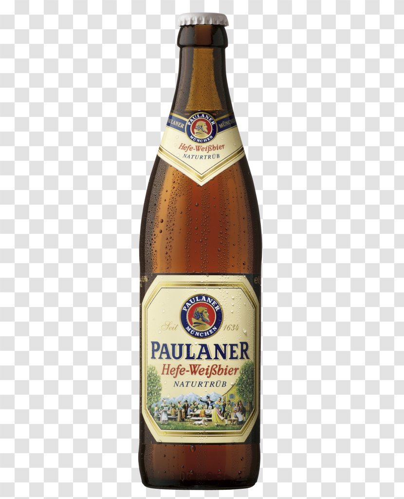 Paulaner Brewery Wheat Beer Hefeweizen Dunkel - Brewing Grains Malts Transparent PNG