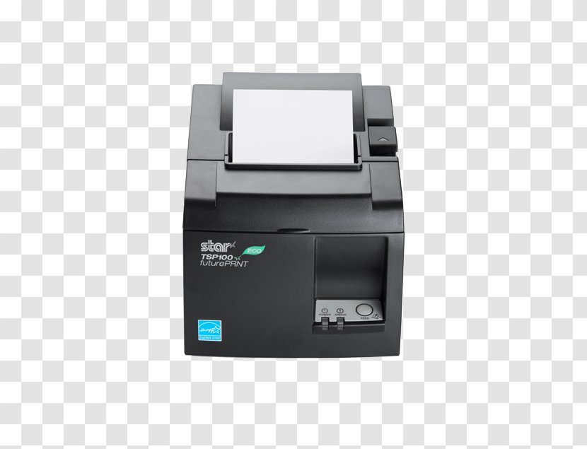 Point Of Sale Printer Printing Star Micronics TSP100ECO Transparent PNG