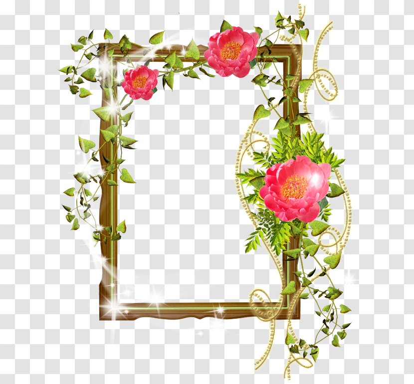 Picture Frames Clip Art - Petal - Cut Flowers Transparent PNG