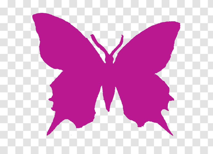 Butterfly Purple Clip Art - Pink Transparent PNG