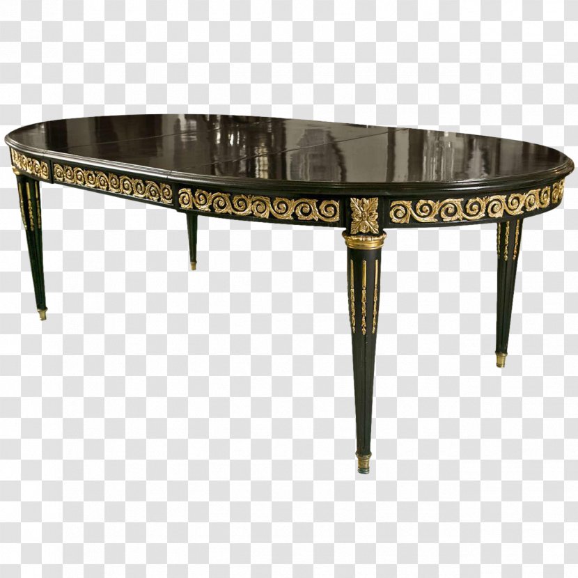 Coffee Tables Dining Room Matbord Louis XVI Style - Antique Furniture - Table Transparent PNG