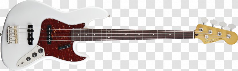 Fender Jazz Bass V Precision Stratocaster Squier - Flower - Guitar Transparent PNG