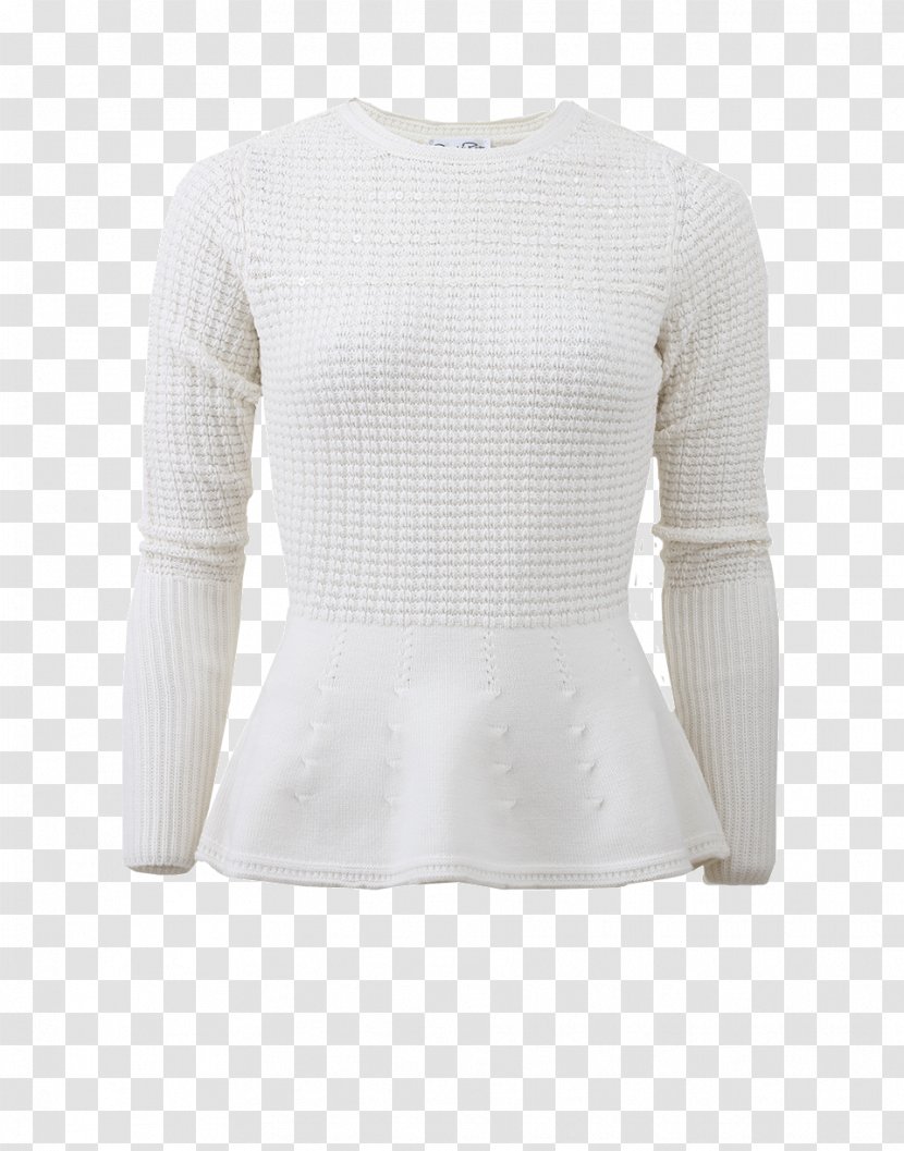 Long-sleeved T-shirt Shoulder Sweater - Sleeve - Knit Transparent PNG
