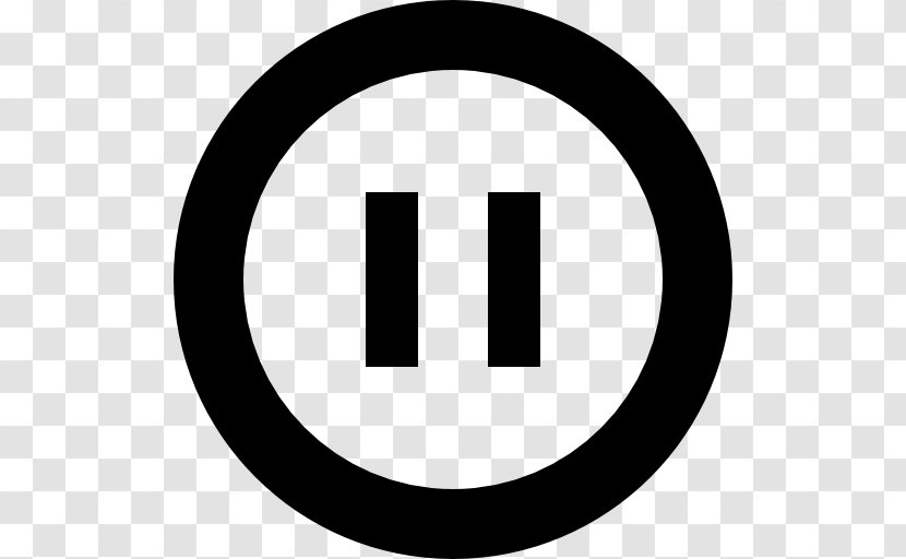 Registered Trademark Symbol Service Mark Logo - Law Of The People S Republic China - Pause Button Transparent PNG