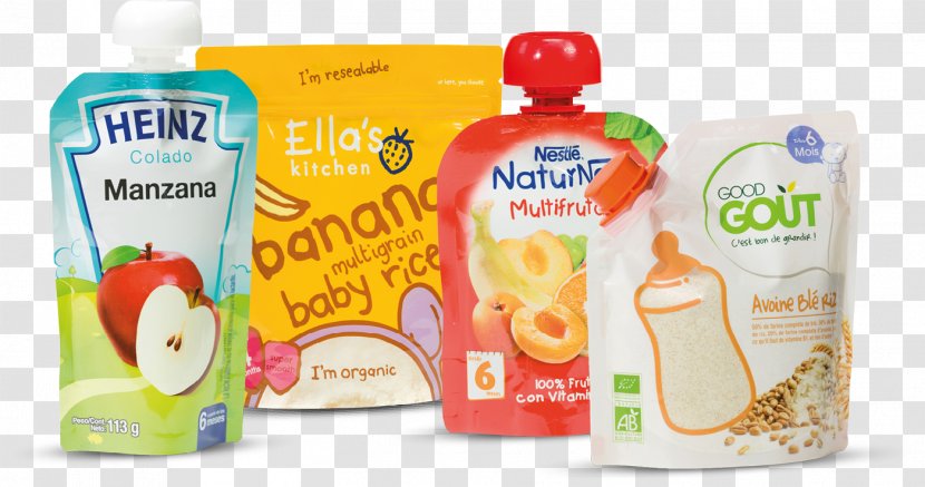 Baby Food Organic Retort Pouch Infant - Apple - Shelfstable Transparent PNG